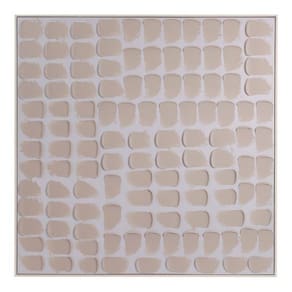 Quadro Em Canvas Texturizado 18142 110x110cm Tela Mart