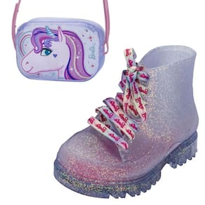 Bota Coturno Infantil Menina Impermeavel Barbie Powerfull