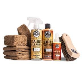 Kit de detalhamento de limpador e condicionador de couro Chemical Guys