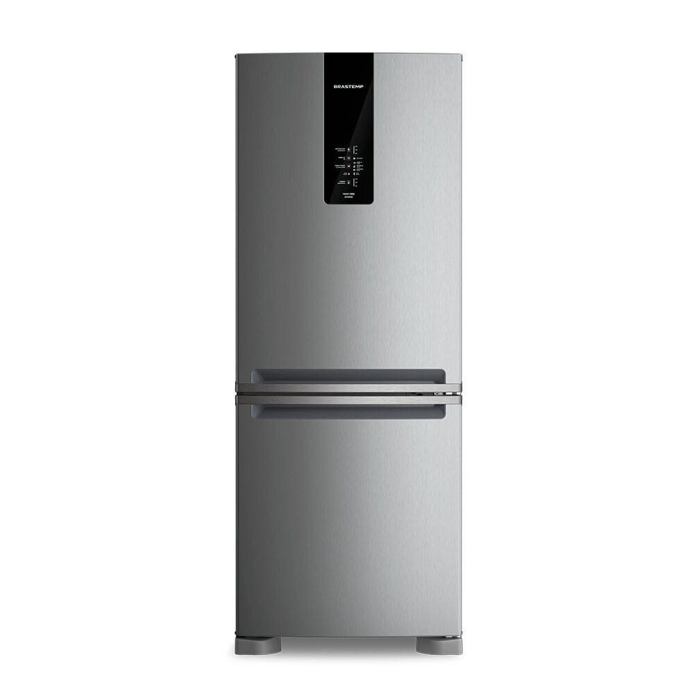 Geladeira _E57FK Frost Free Inverse 447 Litros Brastemp - Geladeira Brastemp Frost Free Inverse 447 Litros