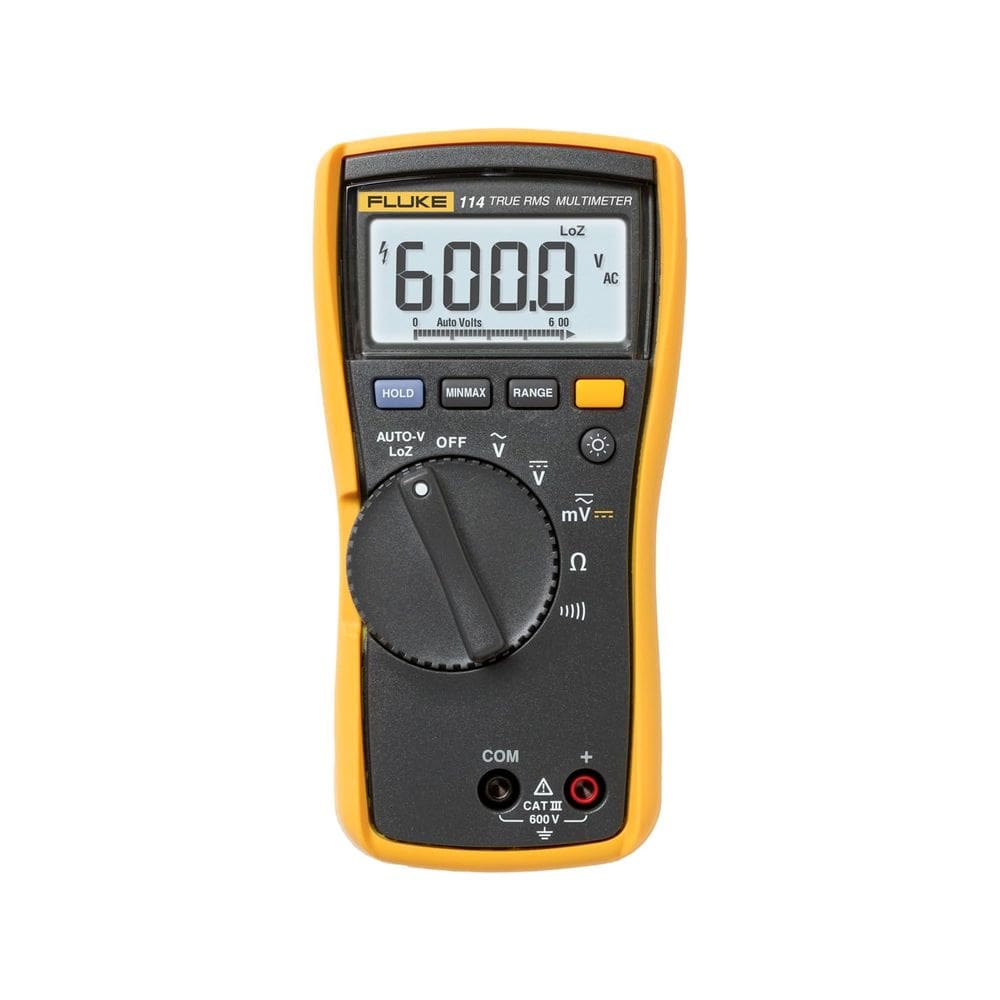 Multímetro Fluke 114 AutoVolt AC/DC para eletricista