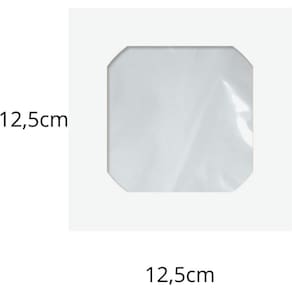 Envelope Cd E Dvd Papel 75grs c/Visor Branco 250un - Scrity
