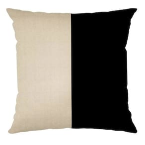 Almofada Concept Recorte Preta 332 50x50cm Belchior