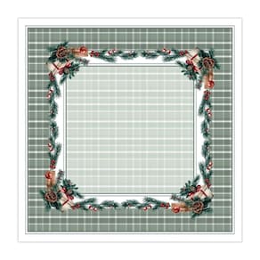 Toalha De Mesa Natalina Elegância Festiva 1,40x140cm 197031