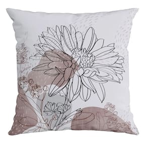 Almofada Elegance Floral 187 Basica 43x43cm Belchior