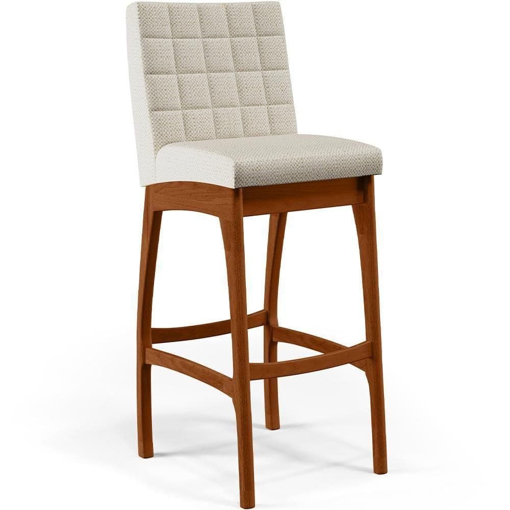 Banqueta Alta Para Cozinha B04 Champagne