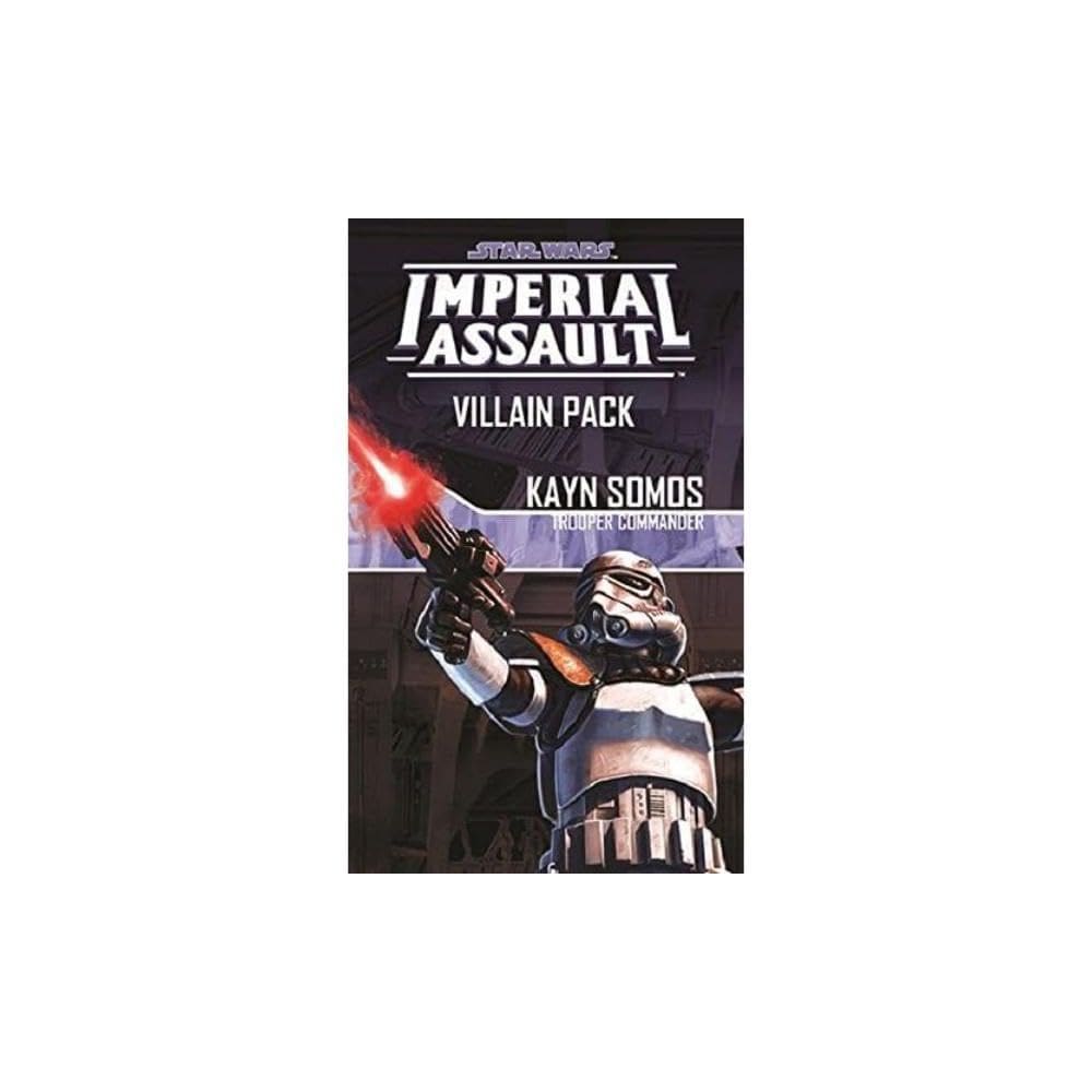 Jogo de tabuleiro Fantasy Flight Star Wars Imperial Assault Kayn Somos Villain Pack