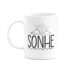 Caneca Motivação - Sonhe - 325ml - Branca