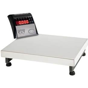 Balança Industrial 50kg Painel Digital Plataforma 40x40 Inmetro Ramuza