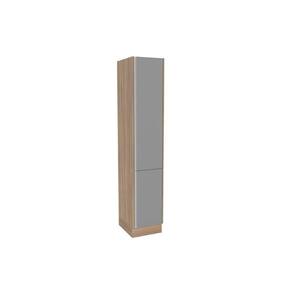 Paneleiro De Cozinha Campanele Com 2 Portas 60cm Castanho-cinza - Politorno