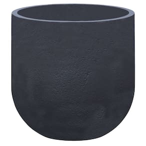 Vaso Cilíndrico Rústico 44 (51L) Cor Grafite JAPI