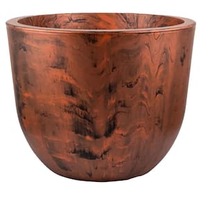Vaso Concept Redondo N0 (2,5L) Cor Aço Corten JAPI