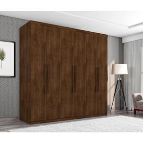 Guarda Roupa Casal Paris Seis Portas Malbec