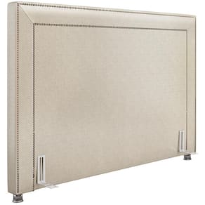 Cabeceira Cama Box Casal King 195cm P05 Berlim Corino Branco