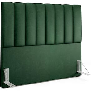 Cabeceira Cama Box Casal 140 Cm Dália W01 Facto Verde Musgo
