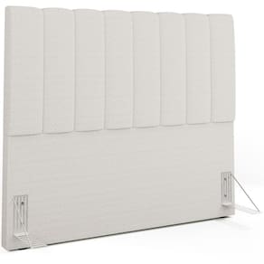 Cabeceira Cama Box Casal 140cm Dália W01 Bouclê Cru