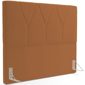 Cabeceira Cama Box Casal King 195 Cm Aurora W01 Bouclê Terracota