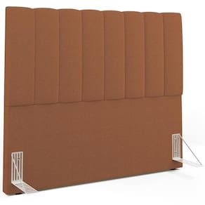 Cabeceira Cama Box Casal 140 Cm Dália W01 Bouclê Terracota