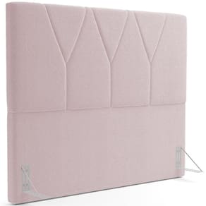 Cabeceira Cama Box Casal 140 Cm Aurora W01 Bouclê Rosê