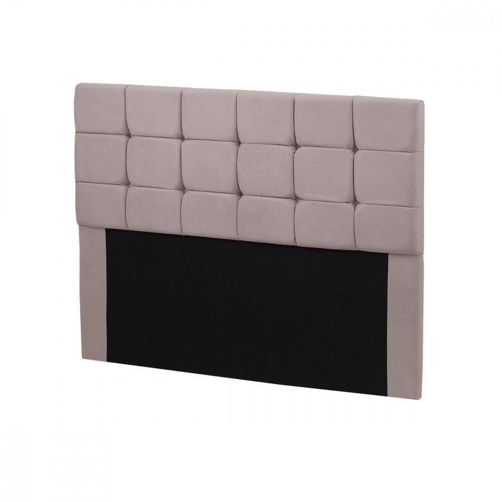 Cabeceira Julia 1,40 M Casal C- Design Moderno Veludo Speciale Home Rose