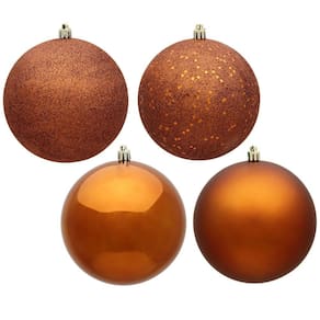 Conjunto de ornamentos Vickerman 6 Copper 4-Finish Ball 4 por caixa