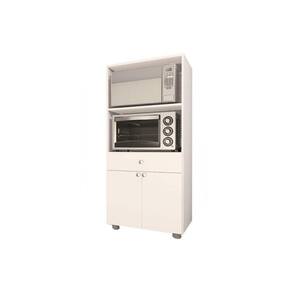 Balcão Multiuso Cozinha âmbar C/ 2 Portas E 1 Gaveta 70cm Branco - Telasul