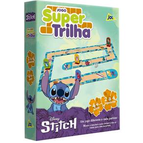 Jogo de Tabuleiro Super Trilha Disney Stitch Toyster