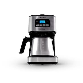 Cafeteira Elétrica Mallory 1,5L Easy Coffee Preto E Inox - 220v