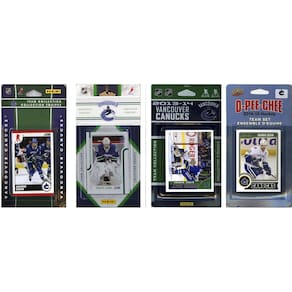 Equipe de cartas colecionáveis Sets C&I Collectables NHL Vancouver Canuck