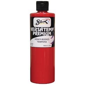 Paint Sax Versatemp Premium Heavy-Bodied Tempera 473 ml vermelho