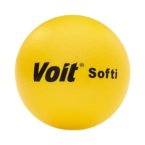Ball Voit Softi Tuff 6,25" amarela para Dodgeball ou Kickball