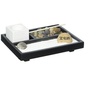 Kit de jardim decorativo Koehler 13053 Tabletop Zen 18cm Bege