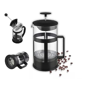 Cafeteira Francesa 300Ml Cremeira Cafe Coado Bule Frech Press Prensa Em Vidro Com Alça