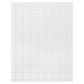 Papel milimetrado School Smart-85280 de dupla face com régua A4