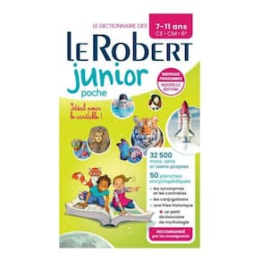 Dictionnaire Le Robert Junior Poche - 7/11 Ans - Ce-Cm-6E