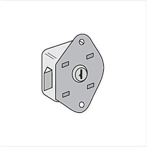 Fechadura com chave para Metal Factory Locker Salsbury Industries