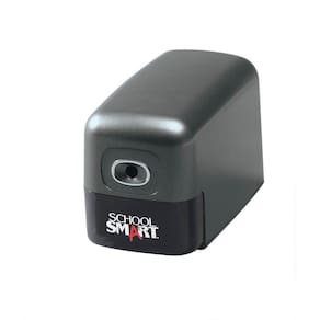 Apontador de lápis elétrico School Smart Alloy Steel Blade