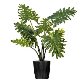 Grande filodendro artificial Bush Vickerman 25 cm de altura verde