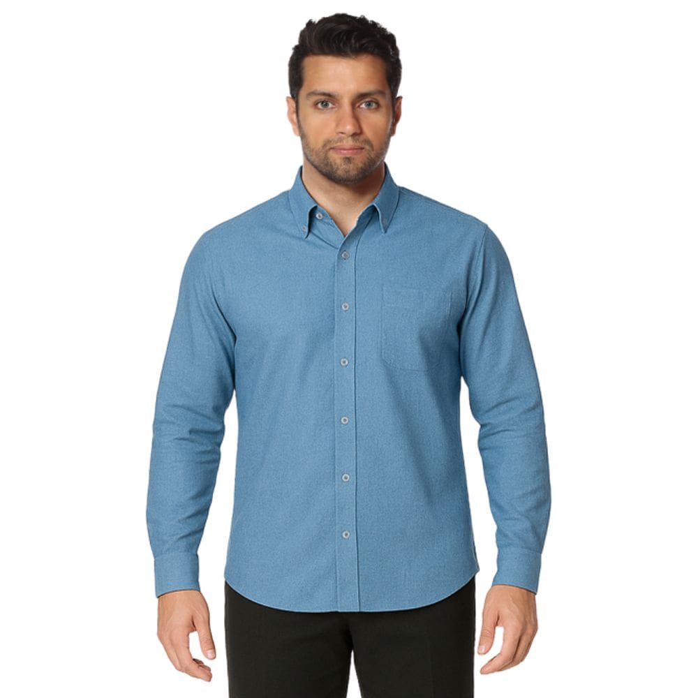 Camisa Confort Plus Manga Longa Masculina