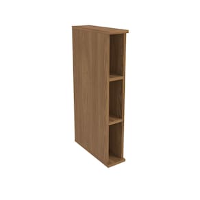 Nicho Aéreo Garrafeiro Kappesberg Celeste 100% MDF Nogueira 15cm