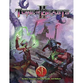 Livro Tome of Beasts 2 para a 5ª edição do jogo