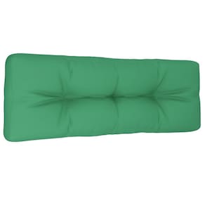 Almofada de paletes VidaXL Outdoor Green 120x40x12cm Poliéster