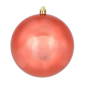 Ornamento Vickerman Coral Shiny Ball 3 cm 32 enfeites por caixa