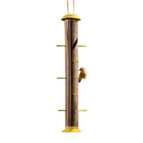 Alimentador de tubos Woodlink Yellow Finch 22 com capacidade de 680mL
