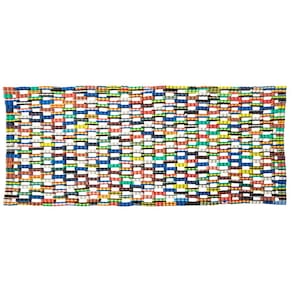 Tapete de porta Kalalou PML1001 Chinelo reciclado multicolorido