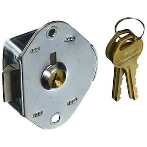 Fechadura de substituição Salsbury Industries 33315 para armário de madeira