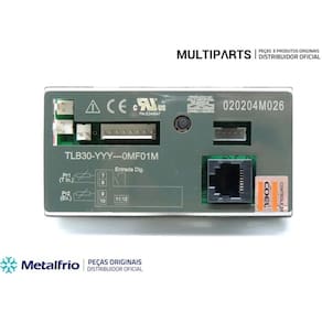Modulo Controlador / Display 020204M026 127/220V Metalfrio