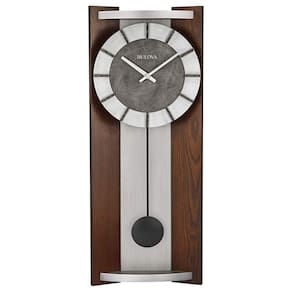 Relógio de parede Bulova Newton Pendulum Espresso Hardwood Case