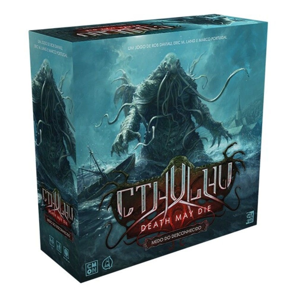 Cthulhu Death May Die: Medo do Desconhecido Jogo de Tabuleiro Galápagos