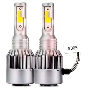 Par de Lâmpadas Automotivas Farol Alto Baixo Full LED 9005